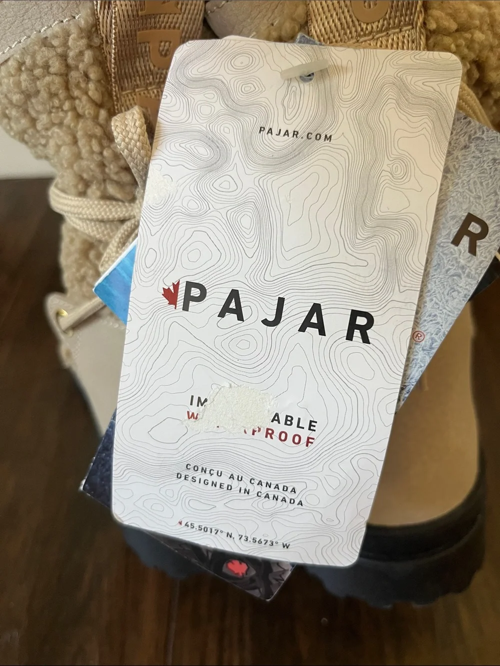 NWT PAJAR Maxine Waterproof Insulated Ice Gripper Boots